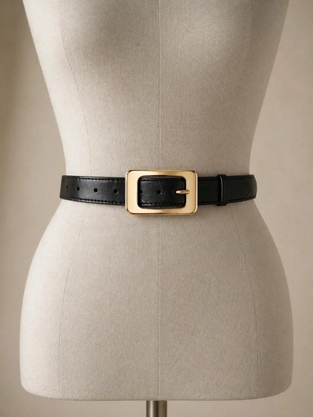Gucci Gold Buckle Leather Belt Black - Picture 12 of 12